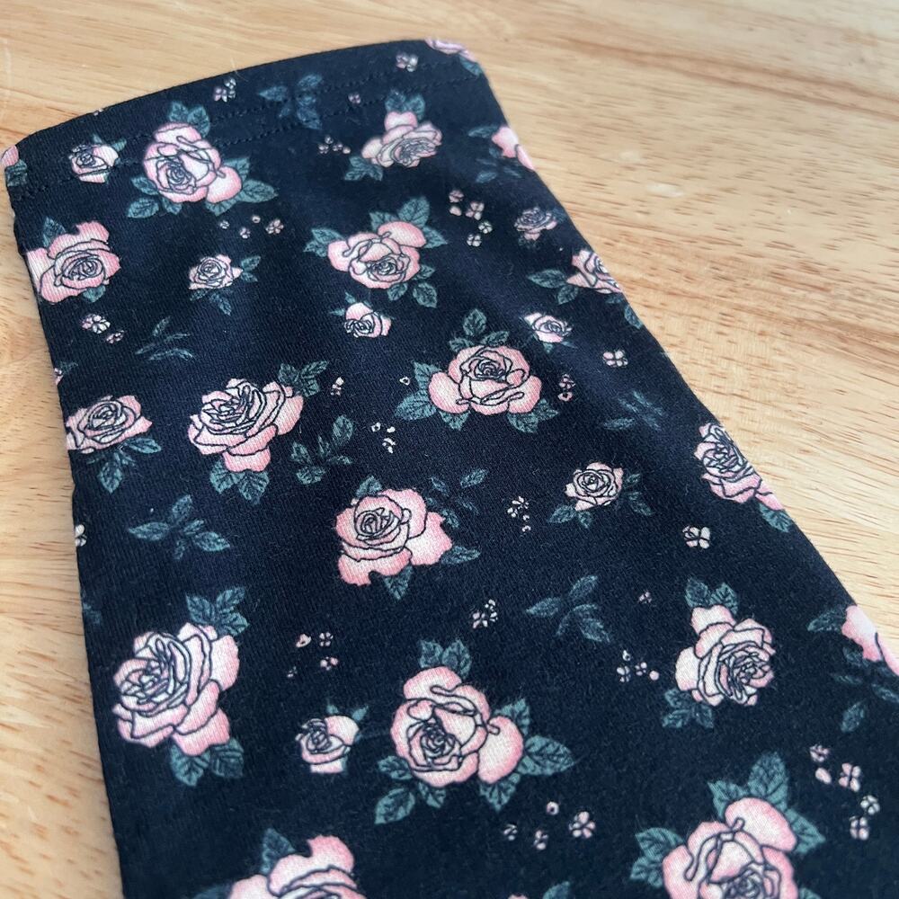 Wild Fable Women's Black Floral High-Waisted Classic Leggings - Size XL - NWT - Picture 4 of 6